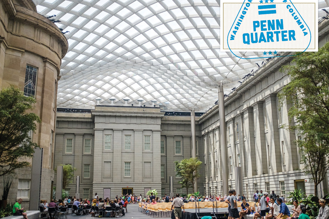 Getting to Know the DMV: Penn Quarter (National Portrait Gallery)