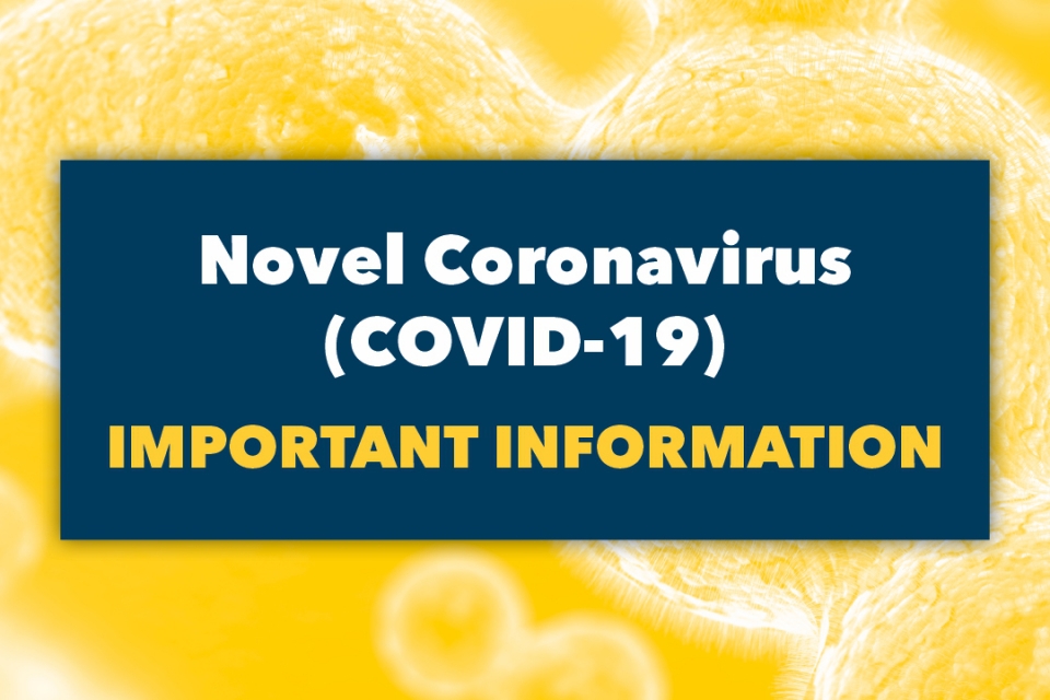 COVID-19 Important Information Graphic