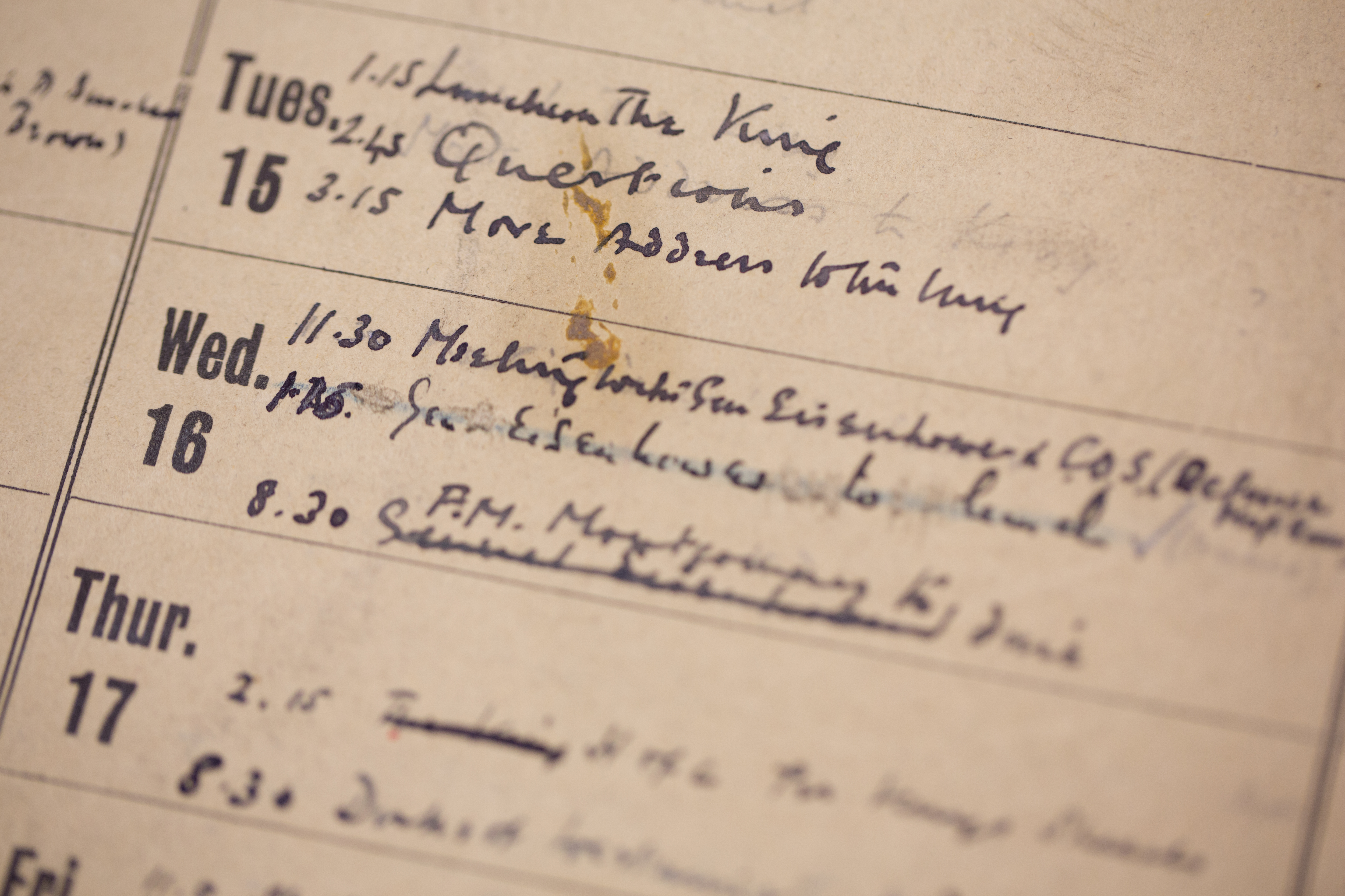 Churchill Daybook Gallery