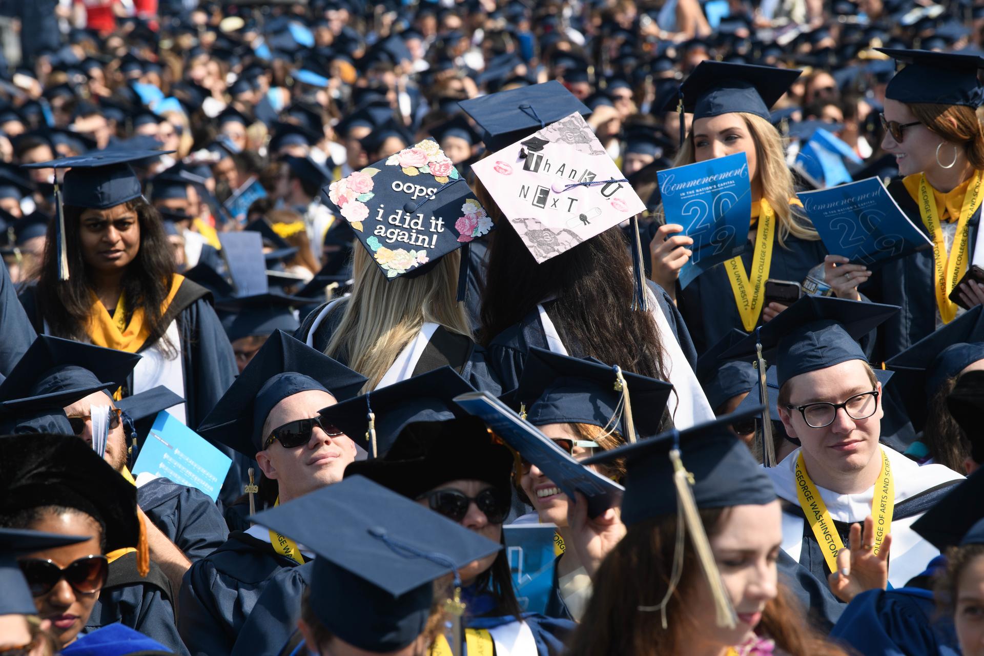 Photo Gallery GW Commencement 2019 GW Today The Washington