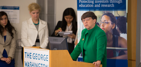 GW Global Center on Financial Literacy_ U.S. Securities Exchange Chaire Mary Jo White