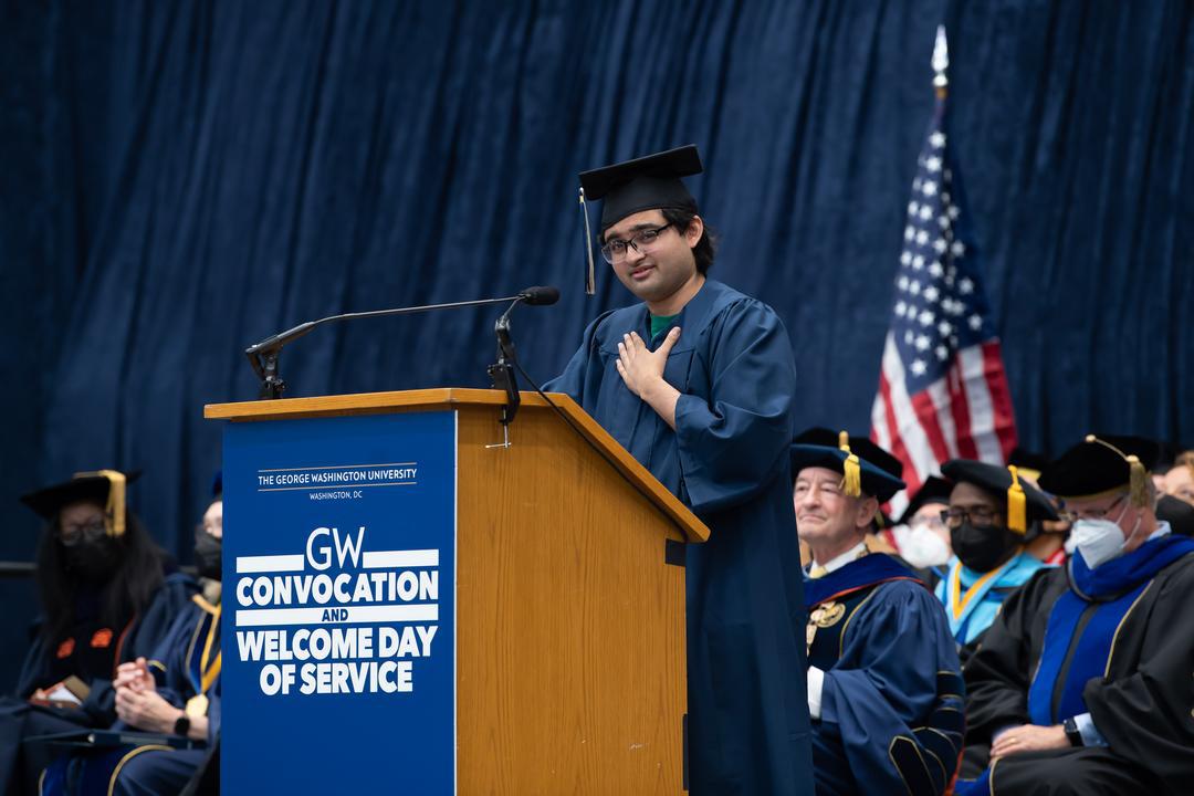 GW Class of 2026 at Convocation GW Today The