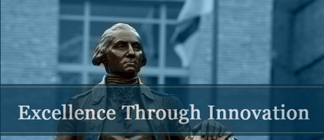 Excellence Through Innovation: George Washington statue bust