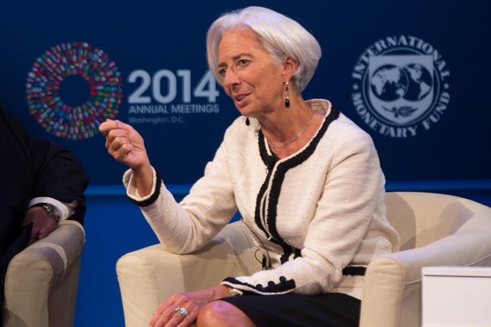 IMF Christine Lagarde