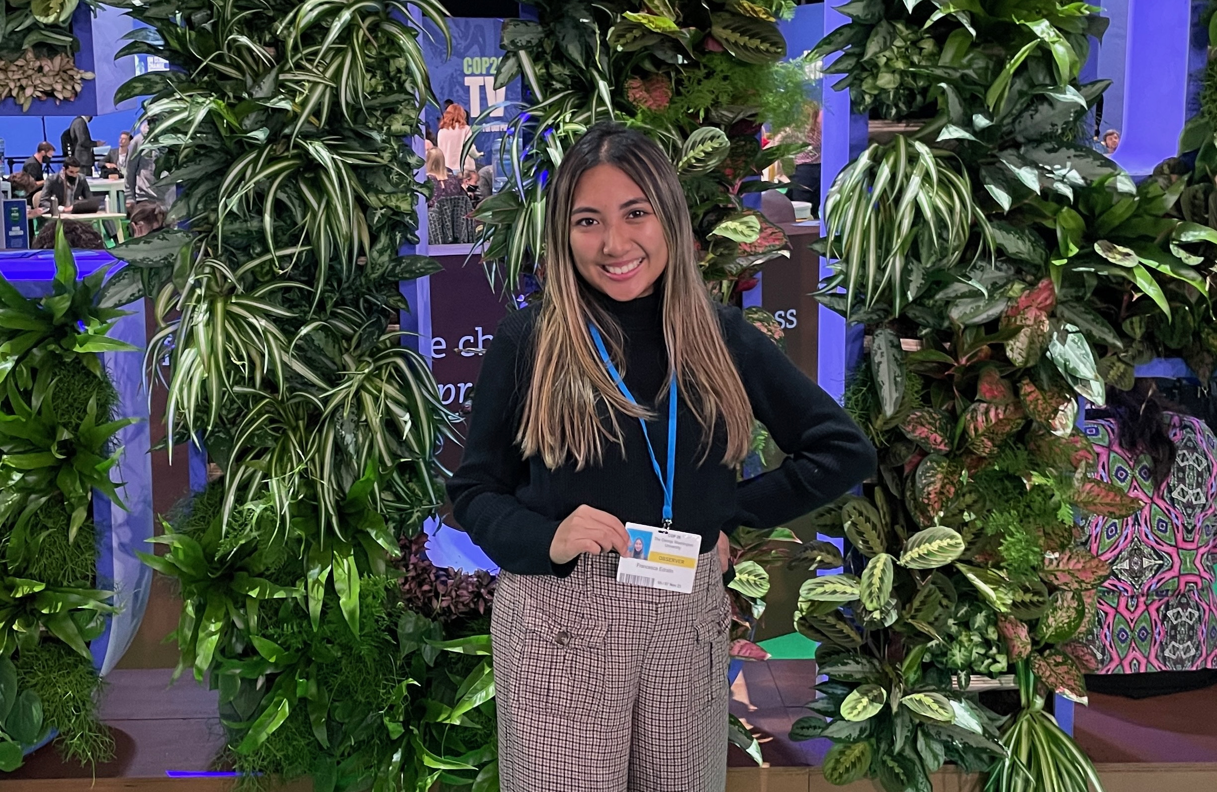 GW Student Attends COP26 Conference 