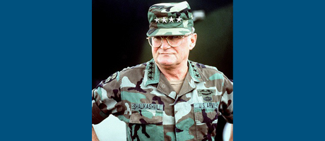 Gen. John Shalikashvili in military uniform