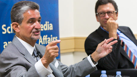 Ted Leonsis and Frank Sesno