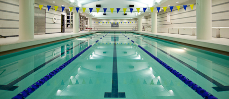 Lerner Health & Wellness Center pool lanes