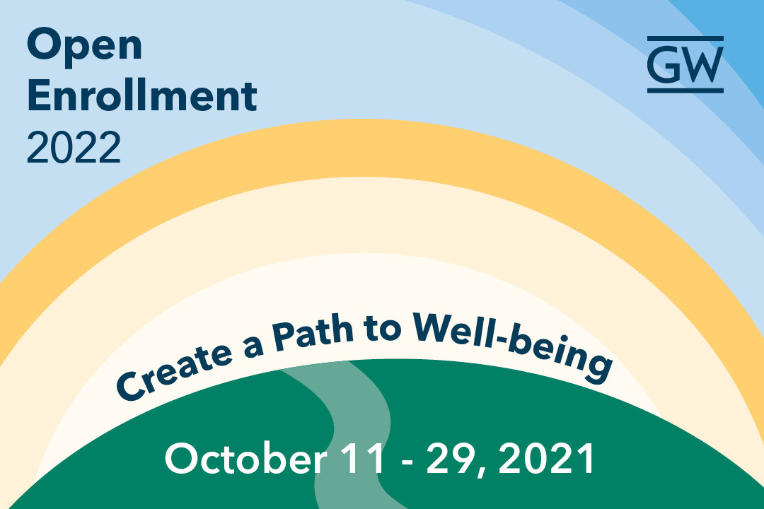 Open Enrollment 2022, Create a Path to Well-being, October 11 - 29, 2021