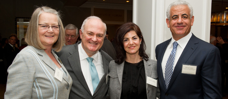 Diane Knapp and Steven Knapp with Shohreh and Masood Vojdani