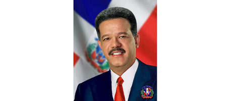 Leonel Fernandez Reyna President of the Dominican Republic