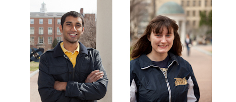 Ashwin Narla and Abby Bergren