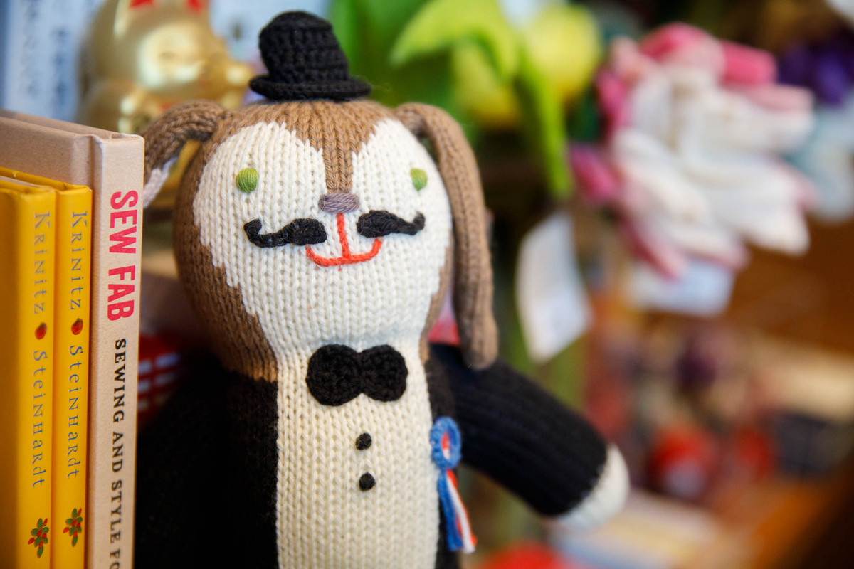 crocheted stuffed animal