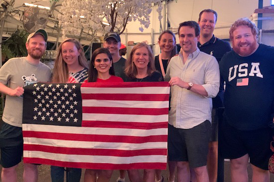 Tokyo Olympics reunion 