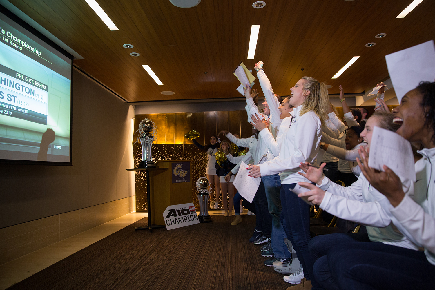 Colonials Draw Kansas State in NCAA Tournament