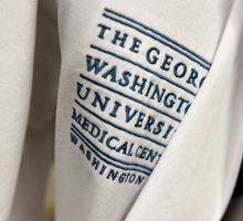 lab coat: The George Washington University Medical Center, Washington, D.C.