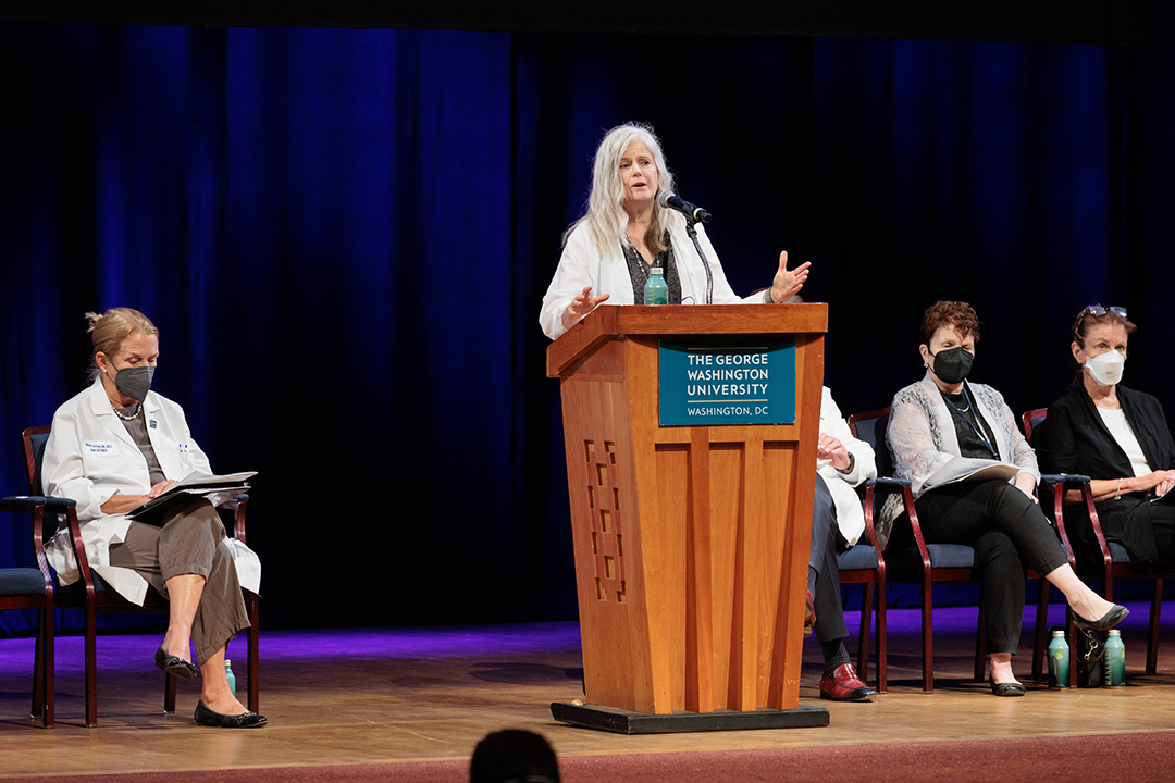 Keynote speaker Julie Bauman