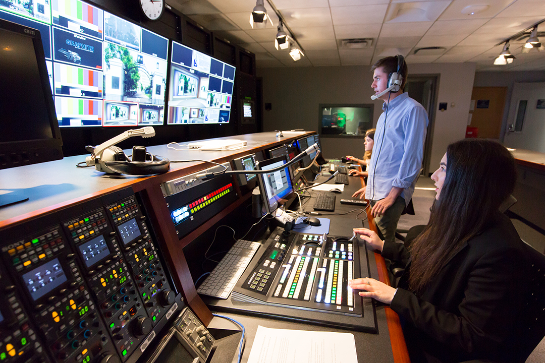 SPMA TV studio control room
