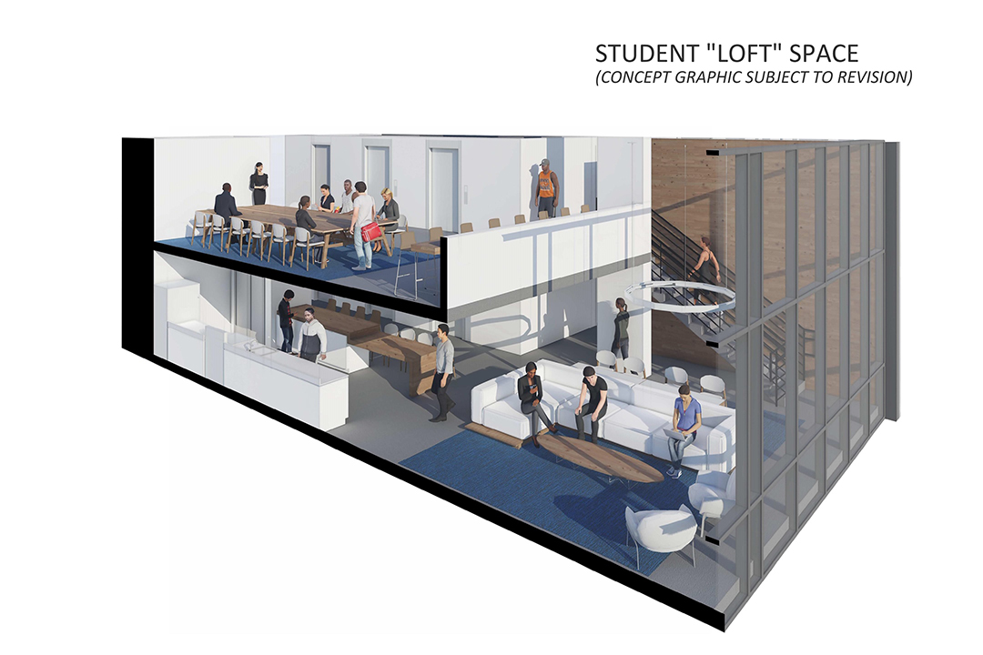 New residence hall design concept 