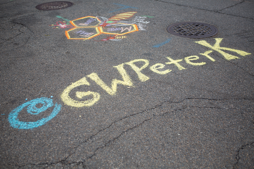 Peter Konwerski at Chalk-In