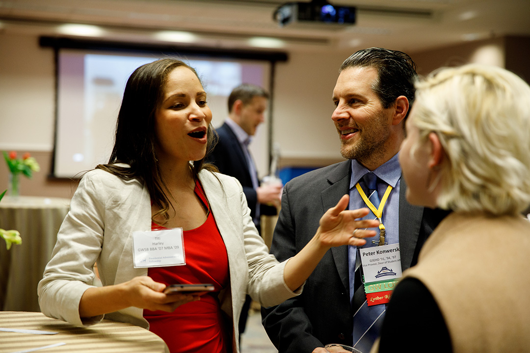 Peter Konwerski at Presidential Administration Fellow Reception
