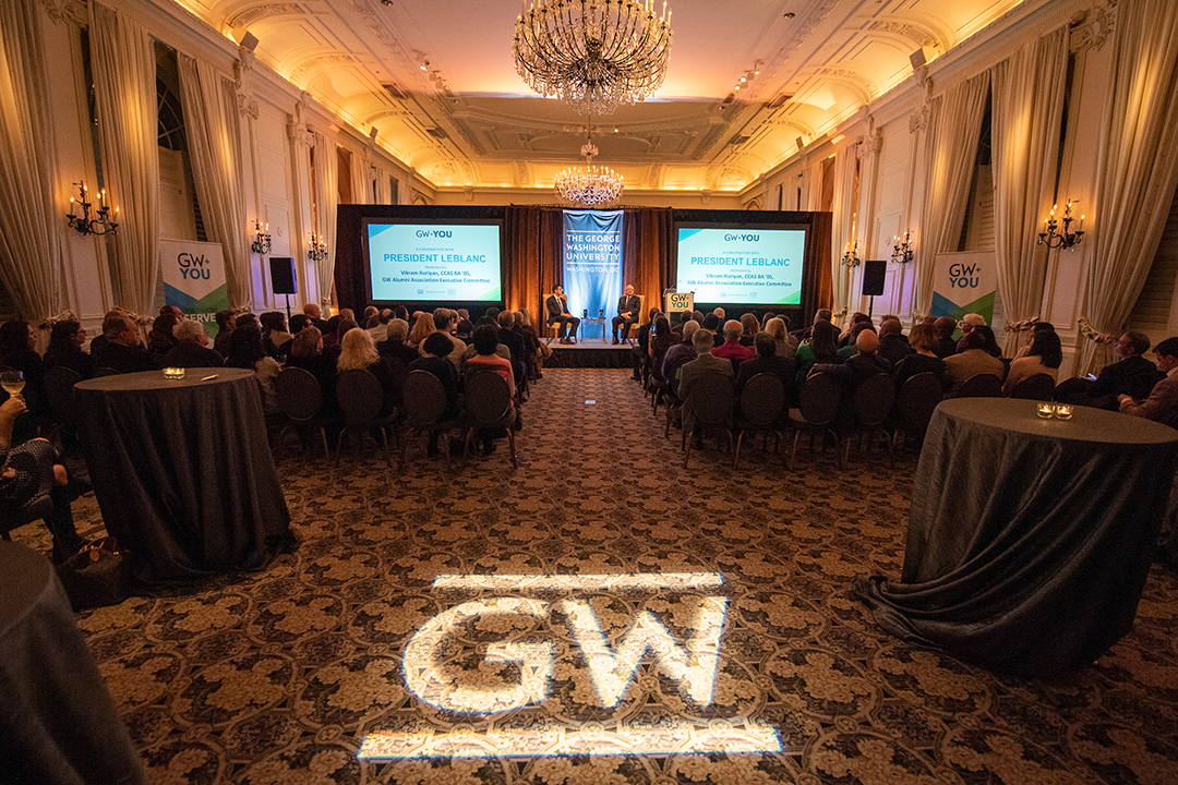 GW + You Community Reception audience in Philaldephia 