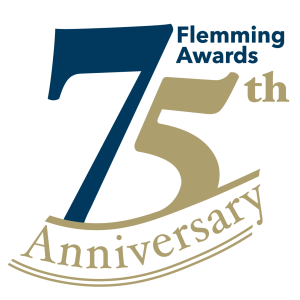 75th Flemming Awards Logo