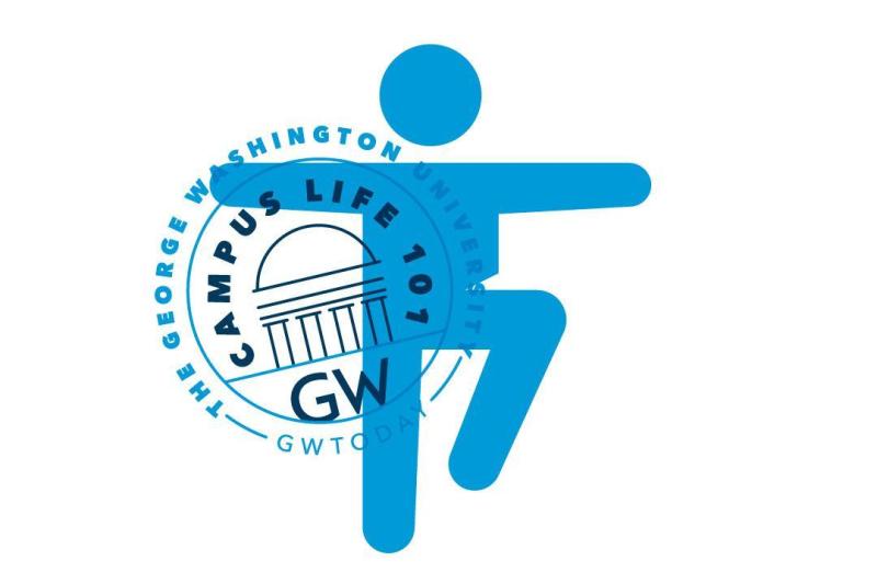 illustration of a person standing on one leg 