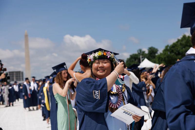 In Photos Commencement 2022 GW Today The Washington University