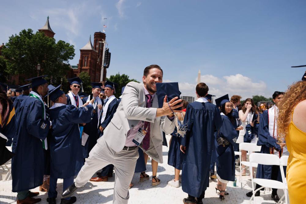 In Photos Commencement 2022 GW Today The Washington University