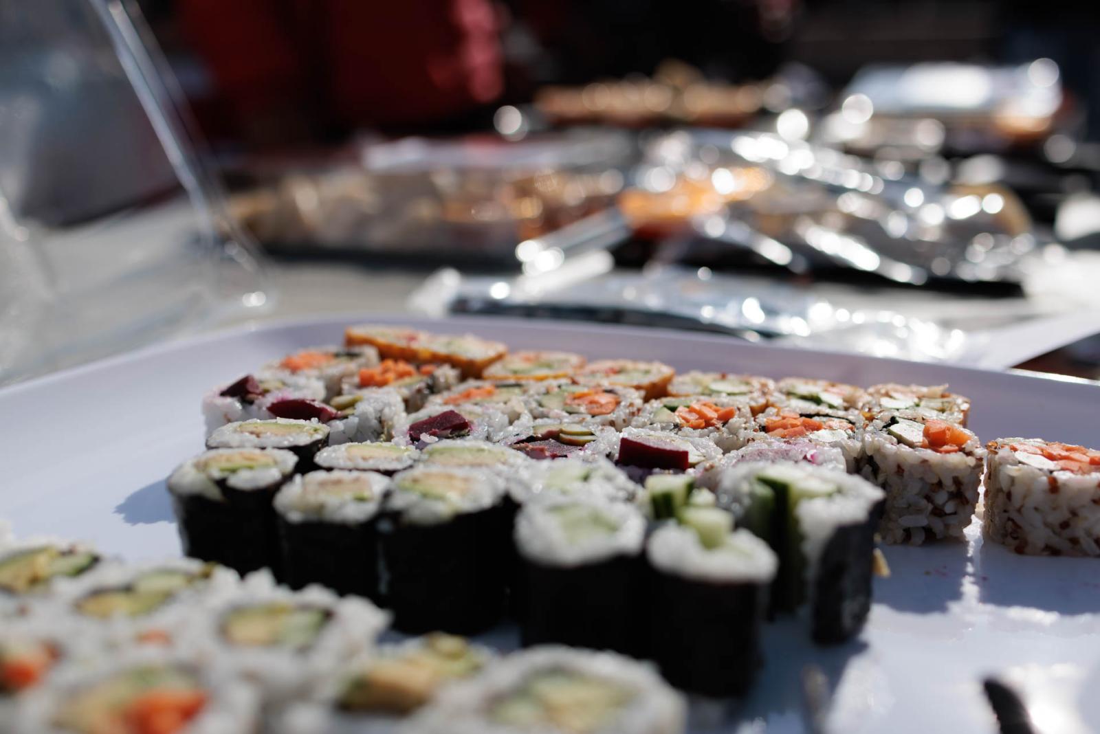 Sushi at Lunar New Year