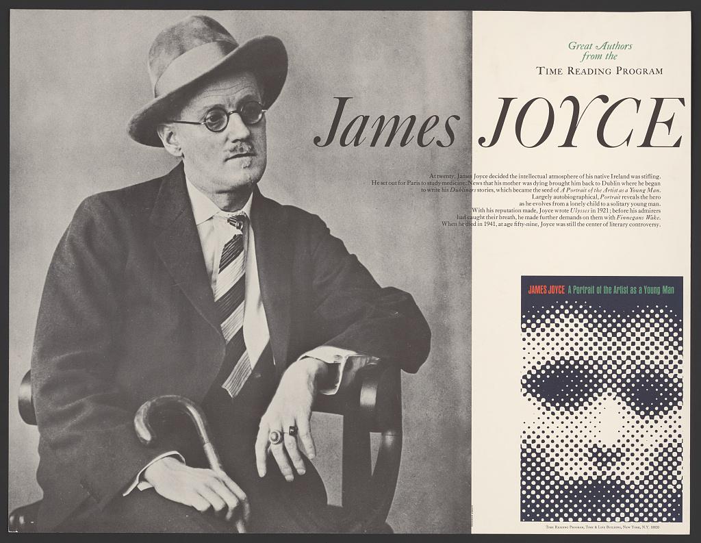 James Joyce poster
