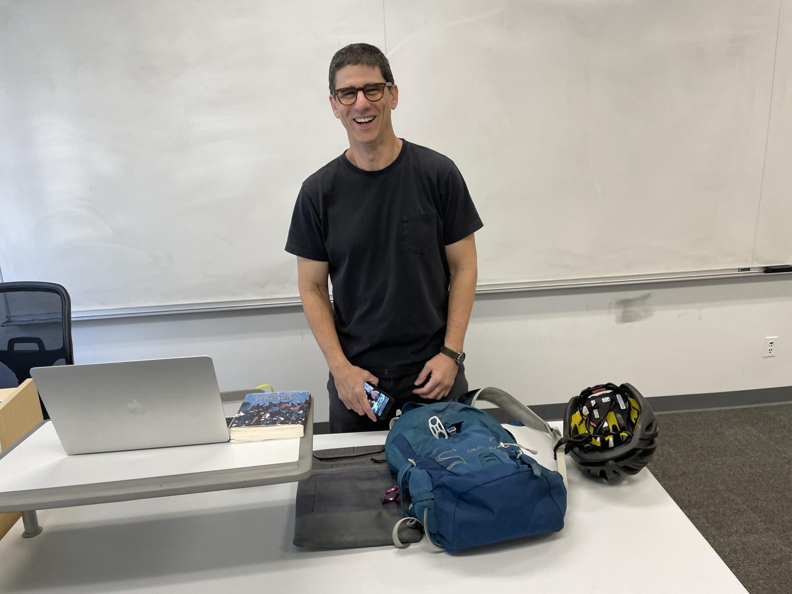 Tony López teaching