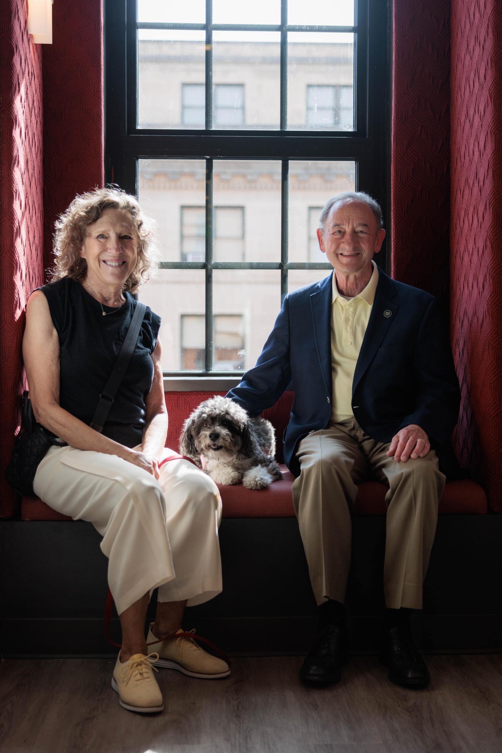 President Wrighton and Risa Zwerling Wrighton 