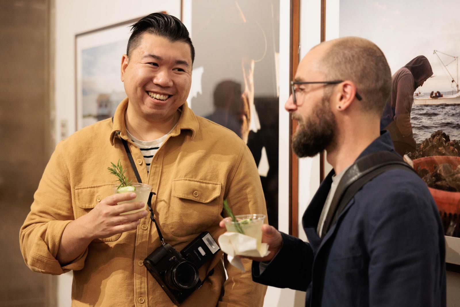 Two NEXT festival attendees