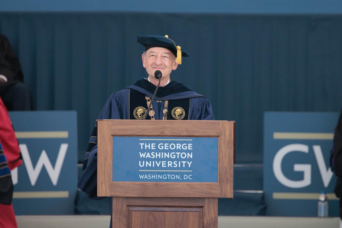 Mark Wrighton commencement 2023