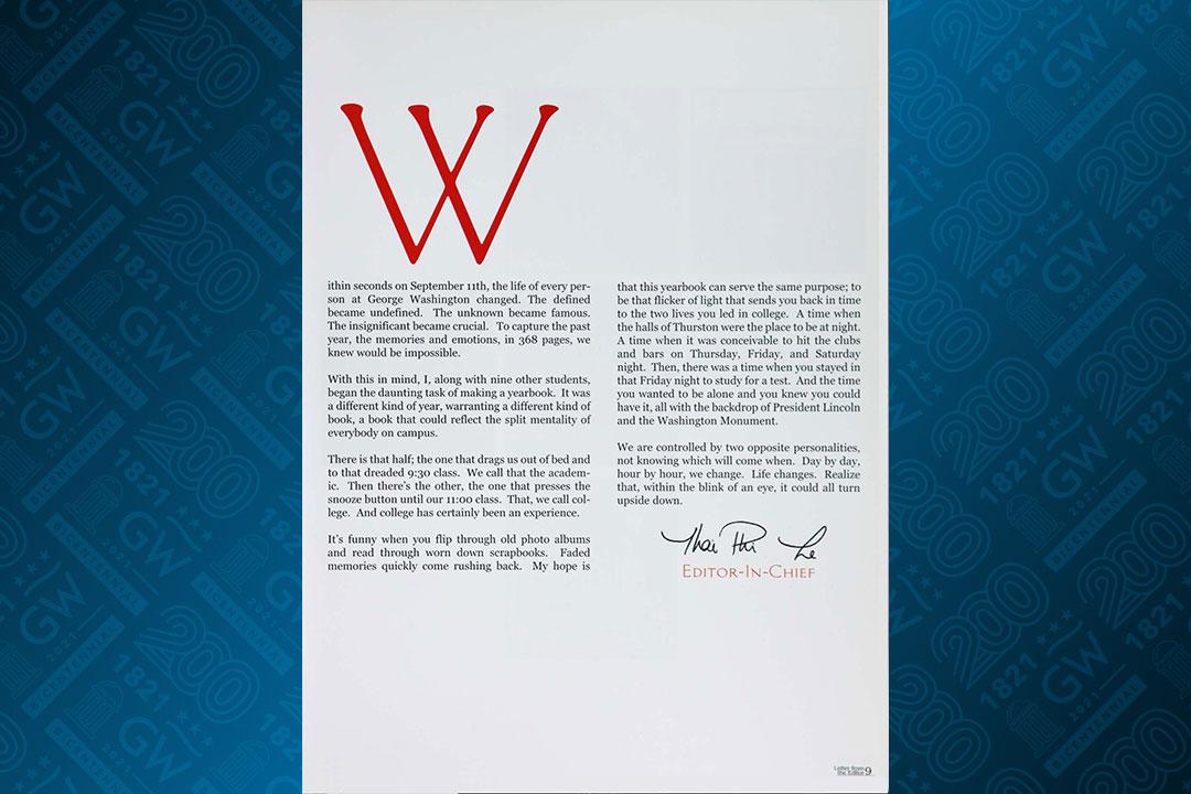 Cherry Tree Letter From the Editor