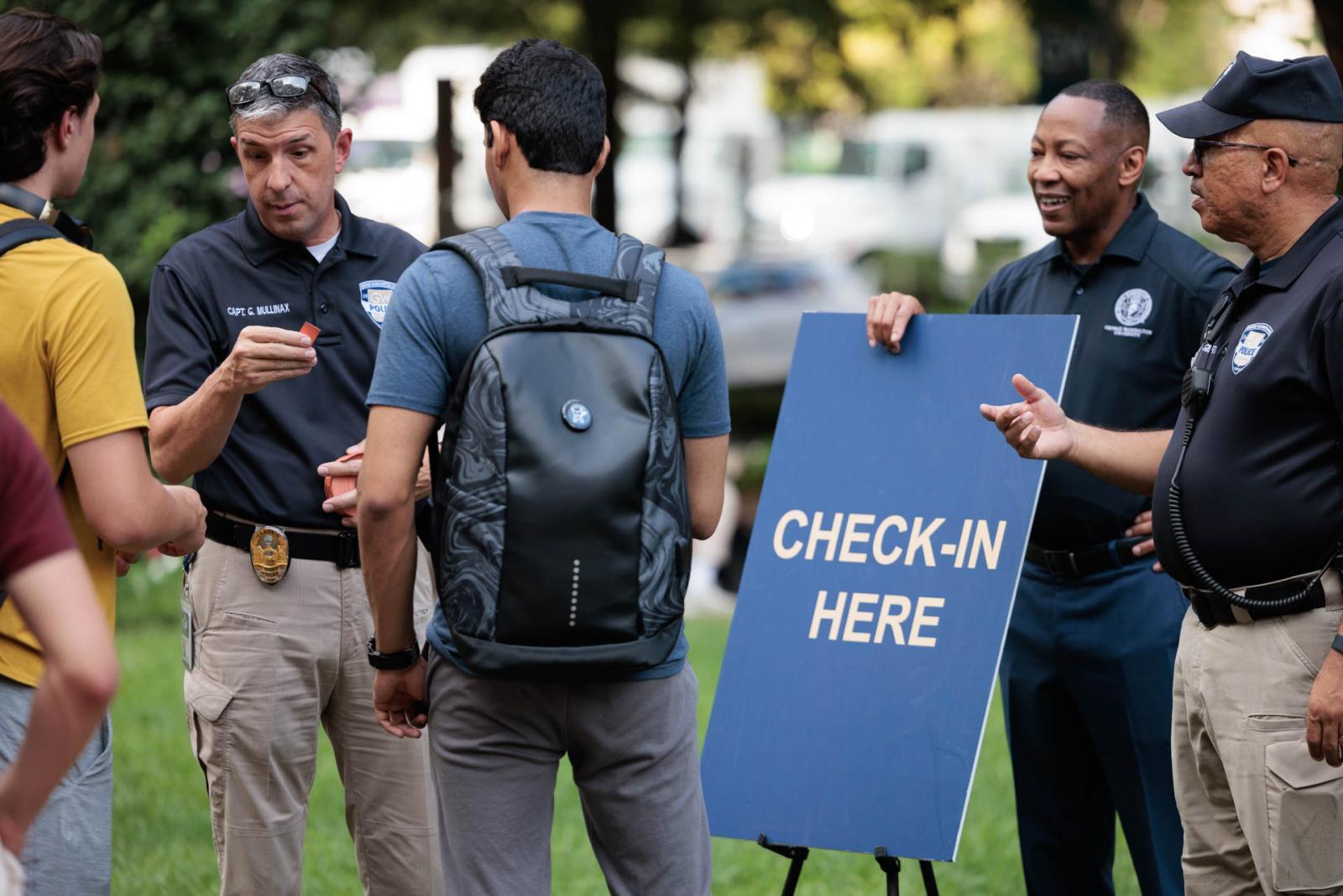 GWPD community engagement event fall 2023