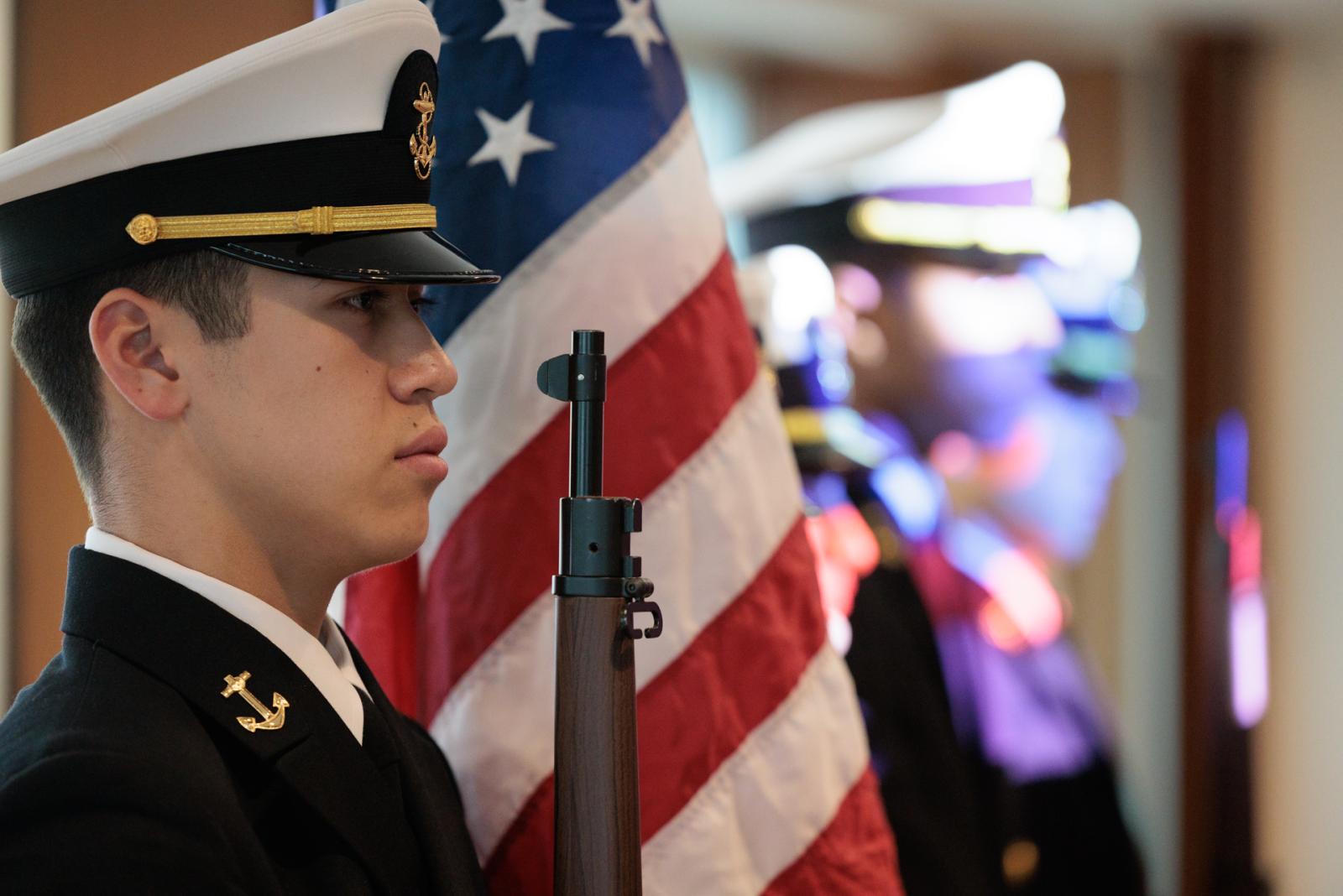 GW Veterans Day Ceremony 2023