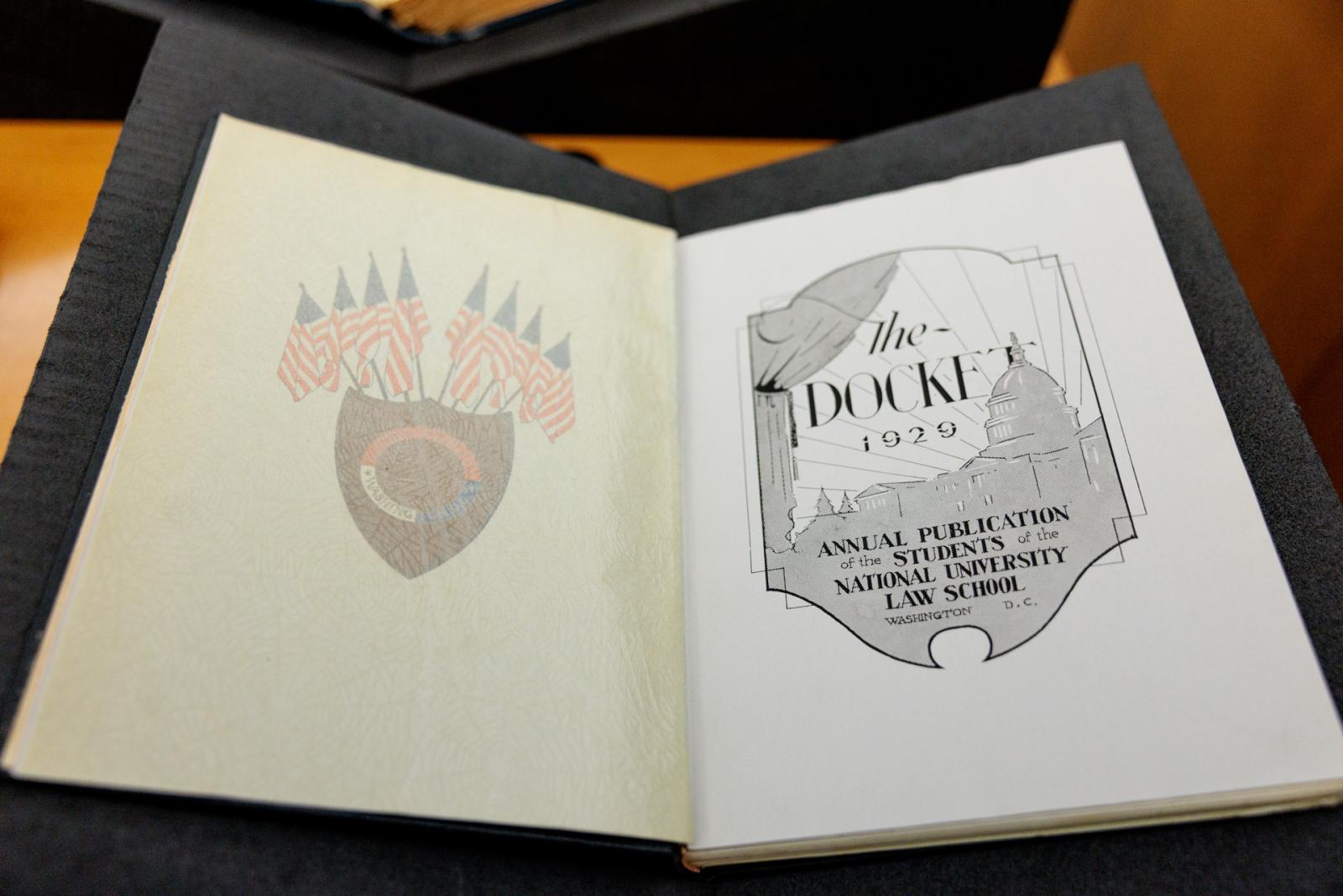 The Docket - a publication by the students of what was then known as National University Law School