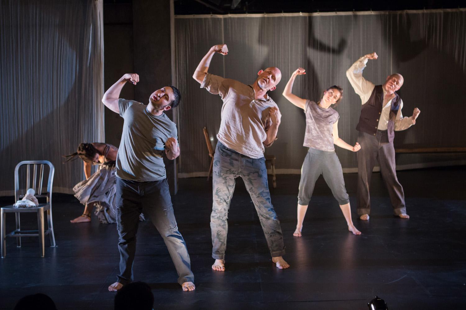 Samantha Speis, George Hirsch, Ted Johnson, Alli Ross and Keith A. Thompson. Photo by Teresa Wood.