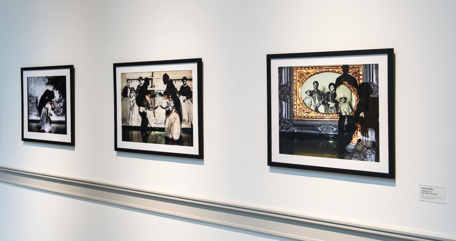 Deborah Willis - Reflections on Joan Baez's Civil War, 2018, dancers: Djassi Johnson and Kevin Boseman, digital inkjet prints an