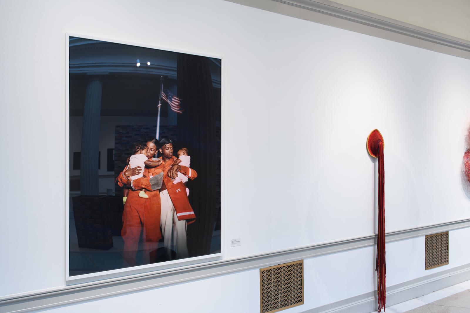 Tyler Mitchell - All American Family Portrait, 2018 - 2019, archival pigment print, mounted and framed,