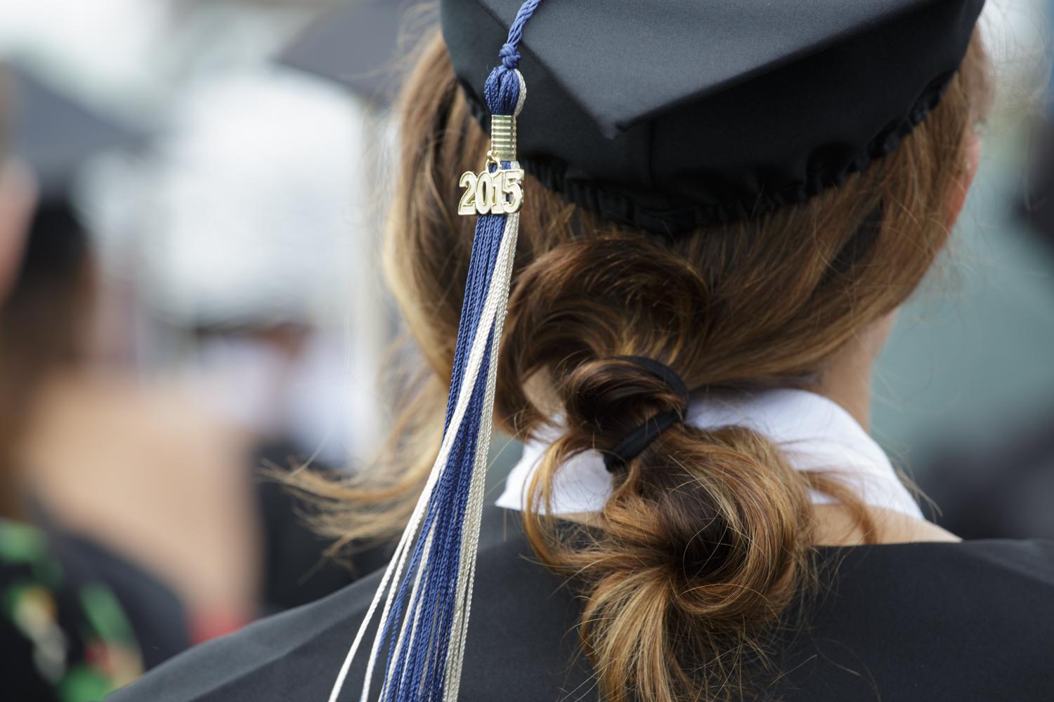 GW Commencement on The Mall 2015