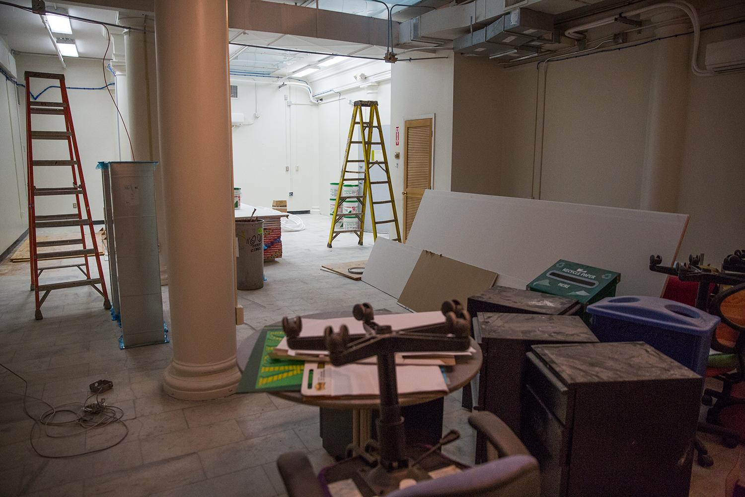 Corcoran Renovations Underway