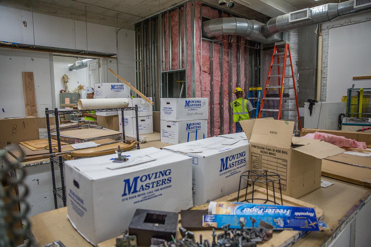 Corcoran Renovations Underway