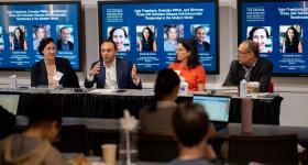 Three GW professors discussed the forces that have challenged liberal democracy and propped up authoritarian regimes around the world. 
