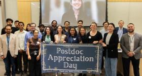 Postdocs at Postdoc Appreciation Day at GW