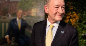 Mark S. Wrighton portrait unveiling