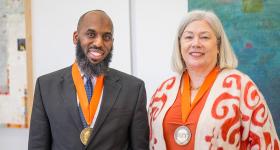 GW President Ellen M. Granberg at RIT